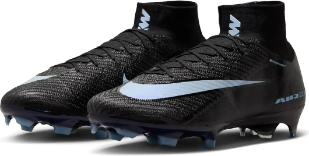 Nike Nike Mercurial Superfly 10 Elite High-Top-fußballschuh Für Normalen Rasen Chaussure de footballHomme 44.5 EU Black Ice Blue