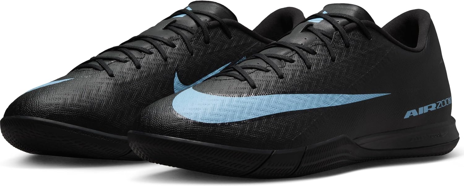 Nike Zoom Vapor 16 Academy IC Chaussure de footballMixte 40 EU Black Ice Blue