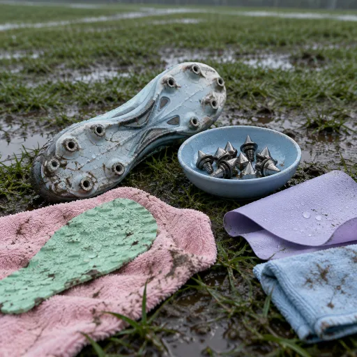 Jouer sous la pluie : adapter ses crampons et ses appuis quand le terrain détrempe