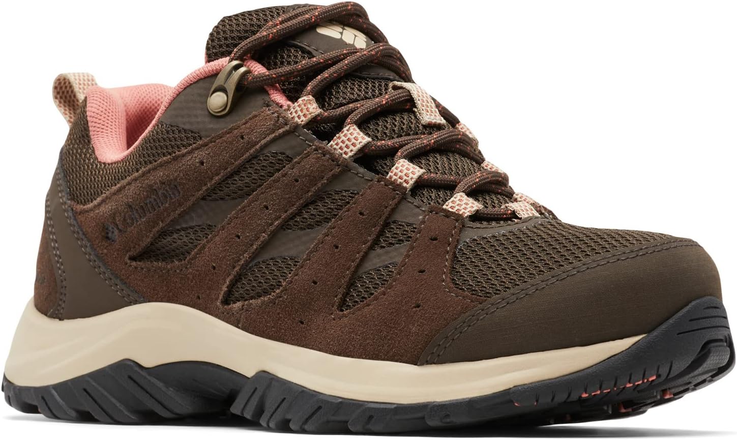 REDMOND III WATERPROOF Chaussures Basses De Randonnée Et Trekking imperméables Femme, Marron (Cordovan x Dark Coral), 40 EU