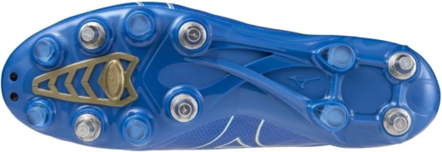Mizuno Alpha Japan Chaussures de football pour homme 42 EU Laser Bleu Blanc