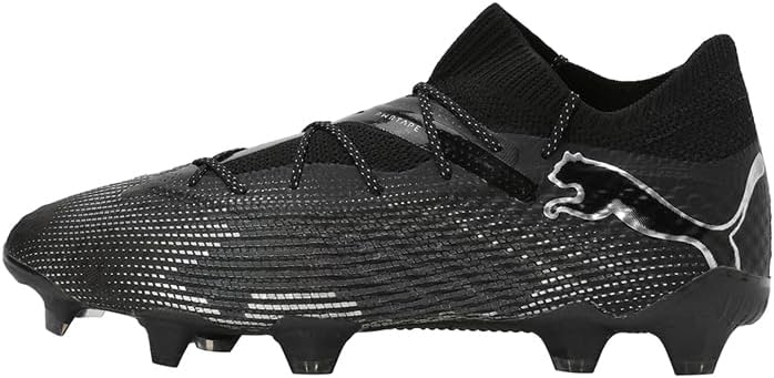 Future 7 Match FG AG 10771501, Chaussures Football 40.5 EU Black Silver Gray Shadow Gray