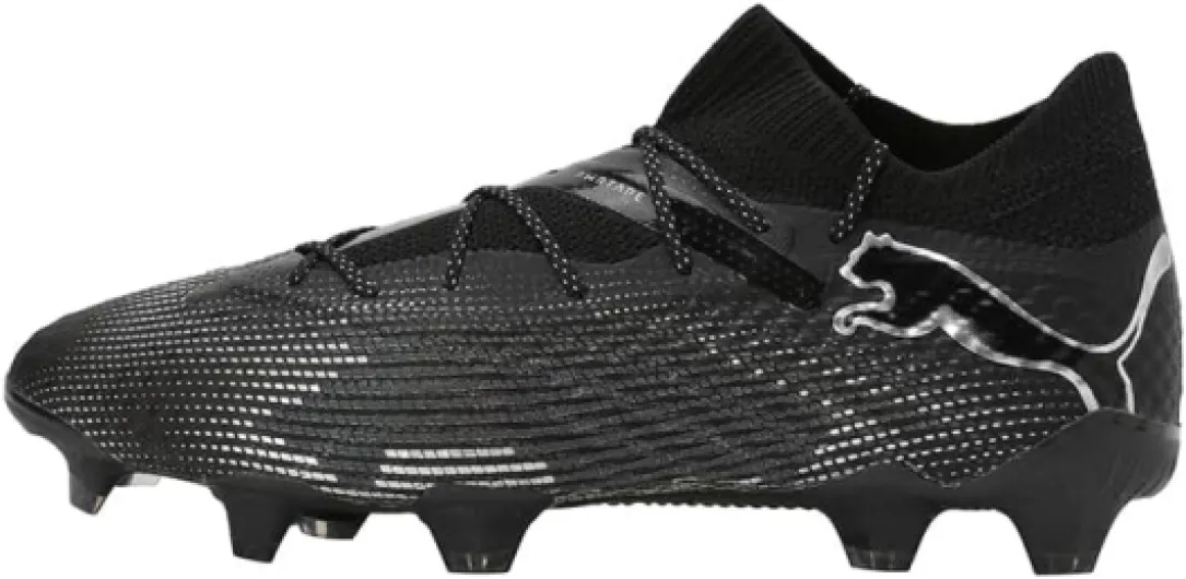 Future 7 Match FG AG 10771501, Chaussures Football 40.5 EU Black Silver Gray Shadow Gray