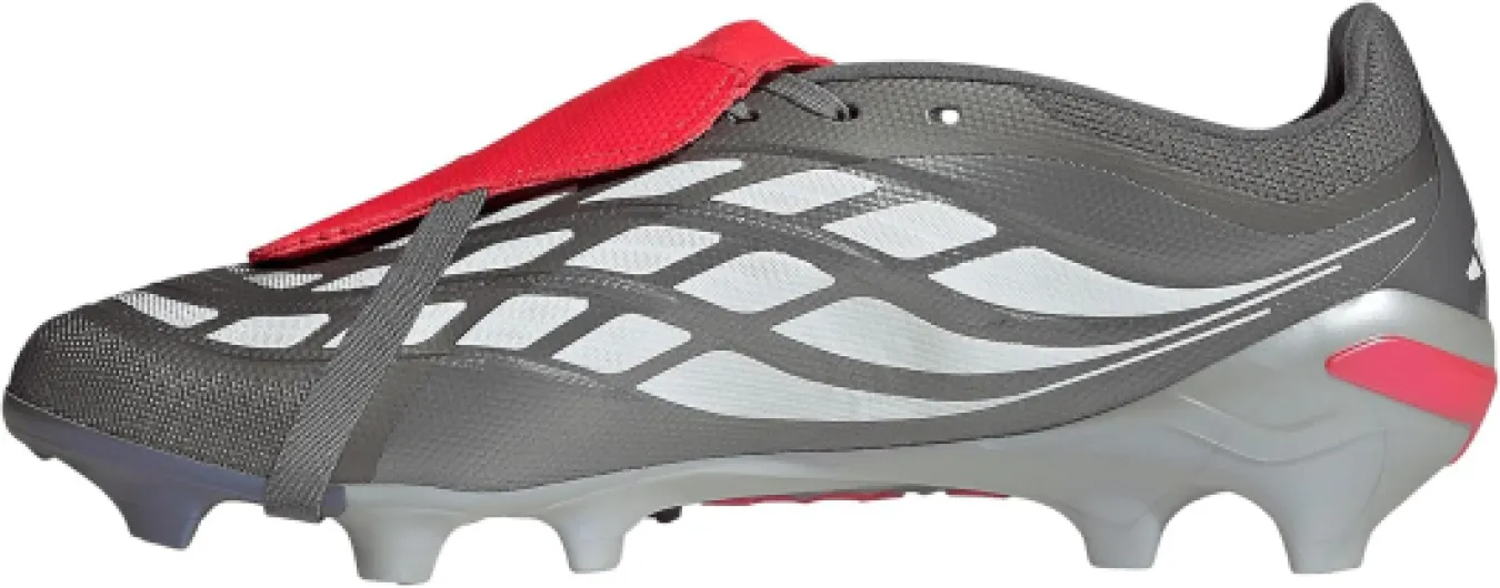 Unisex Chaussure de Football Predator League Fold-Over Tongue Terrain Souple 44 EU Gris Argenté