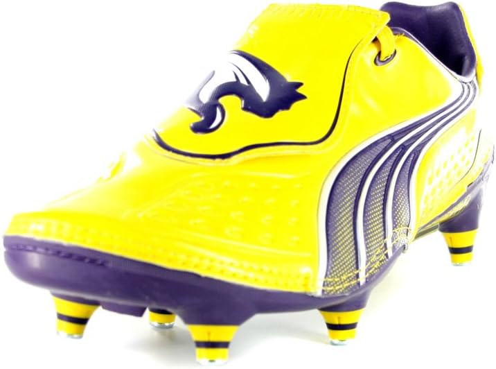 Hommes V1.11 SG Un Sol Mou Jaune Chaussures De Football 42.5 EU Yellow
