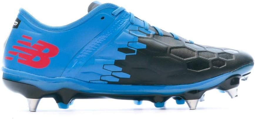 New Balance Visaro 2.0 Pro SG Chaussures de Foot Bleu Homme 44.5 EU Black Bolt