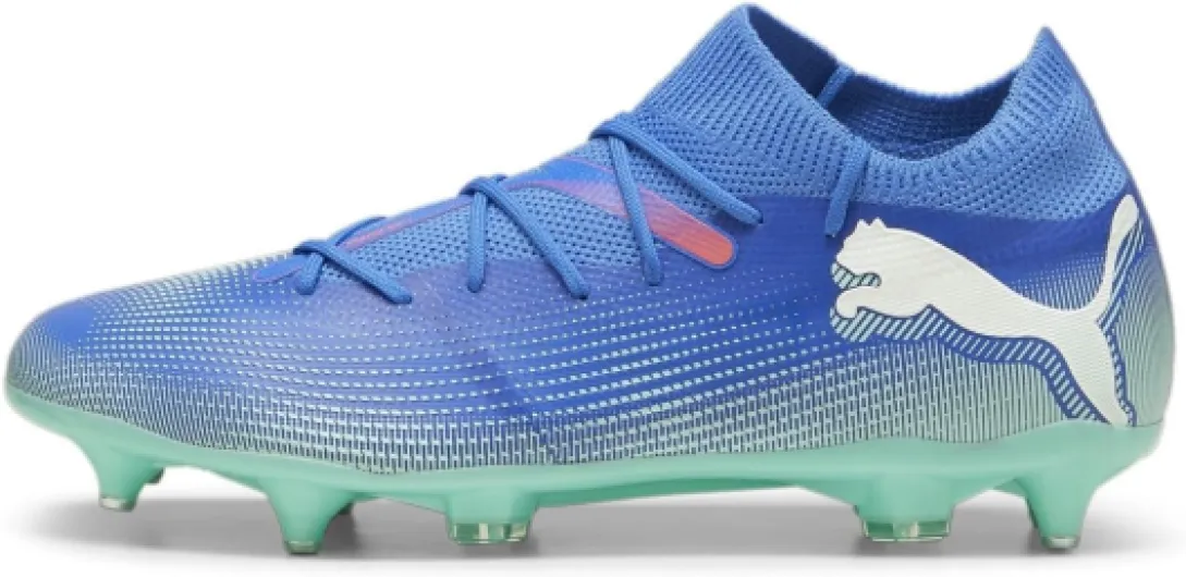 Future 7 Match Mxsg Soccer ShoeMixte 44.5 EU Bluemazing Puma White Electric Peppermint