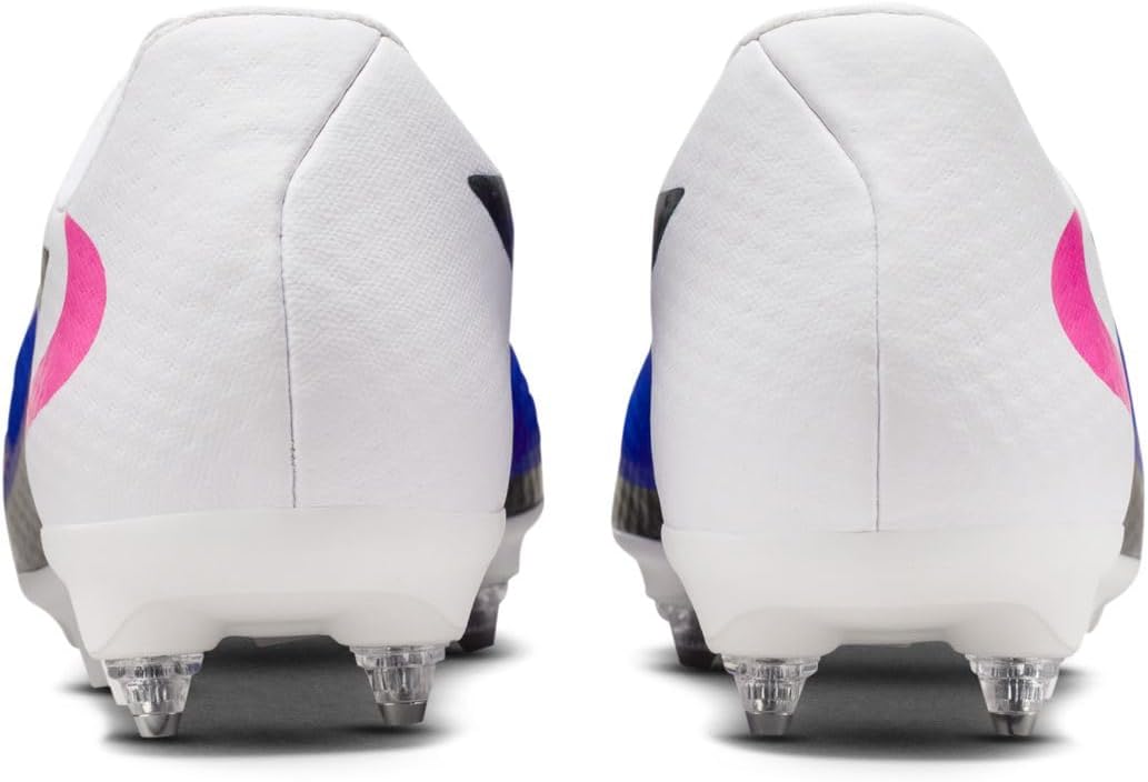Nike Phantom 6 Low Acad SG-Pro AC Soccer ShoesHomme 42 EU Racer Blue Pink Blast White