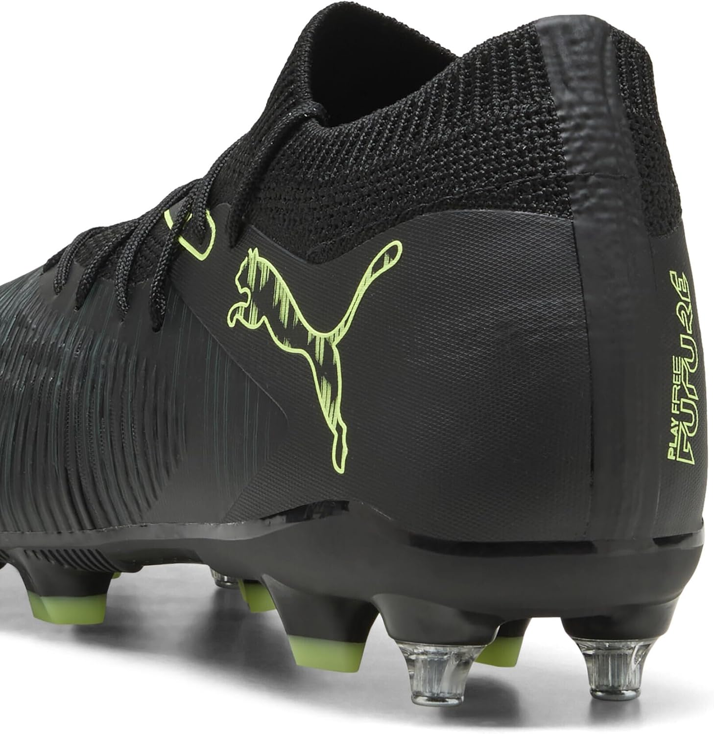 Chaussures de Football Future 8 Match MxSG Unisexe 43 EU Puma Noir Pétillant Vert Clair Terrain