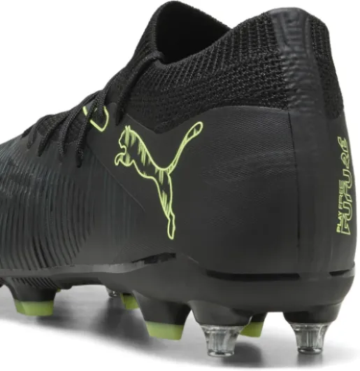 Chaussures de Football Future 8 Match MxSG Unisexe 43 EU Puma Noir Pétillant Vert Clair Terrain
