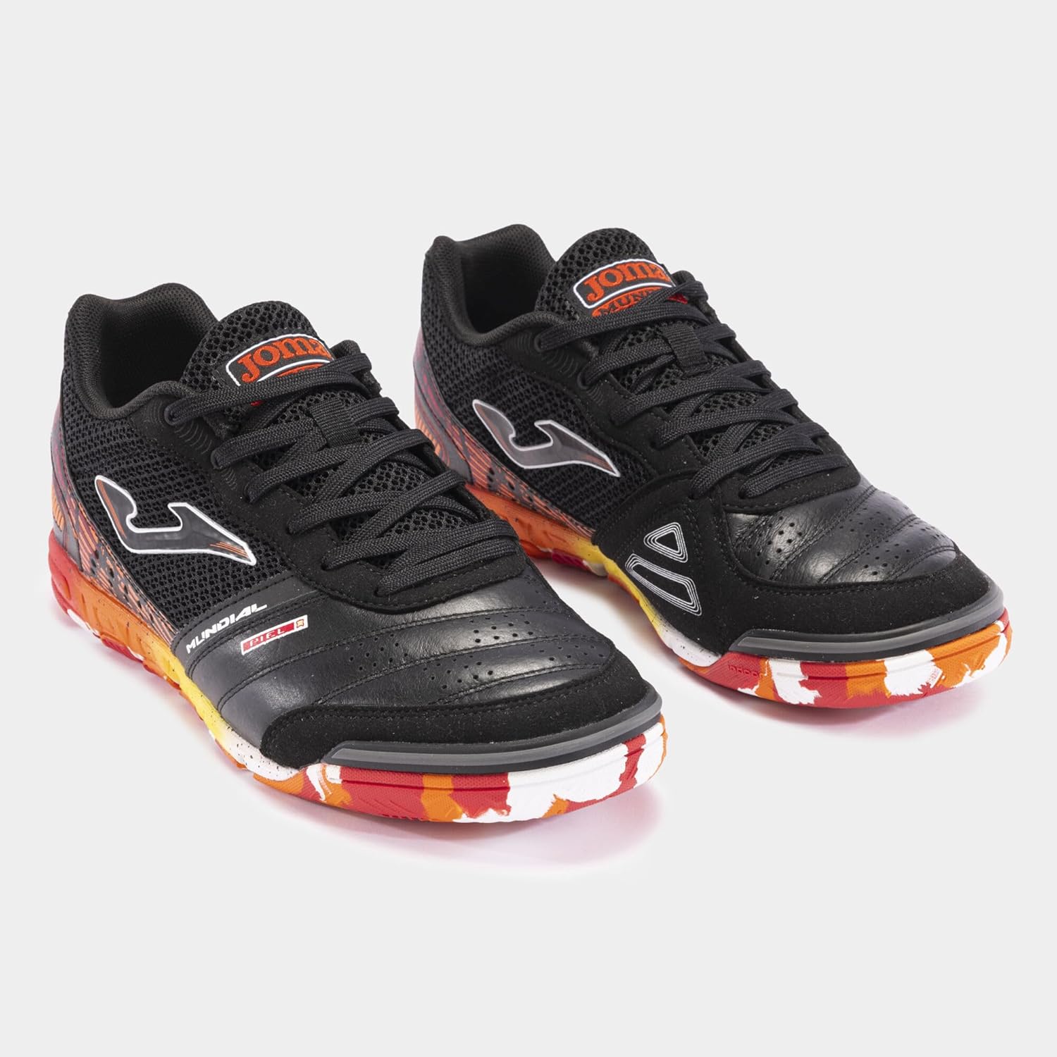 Joma Mundial 2401 Indoor Chaussures de Football à 5 Hommes, Noir, 45 EU