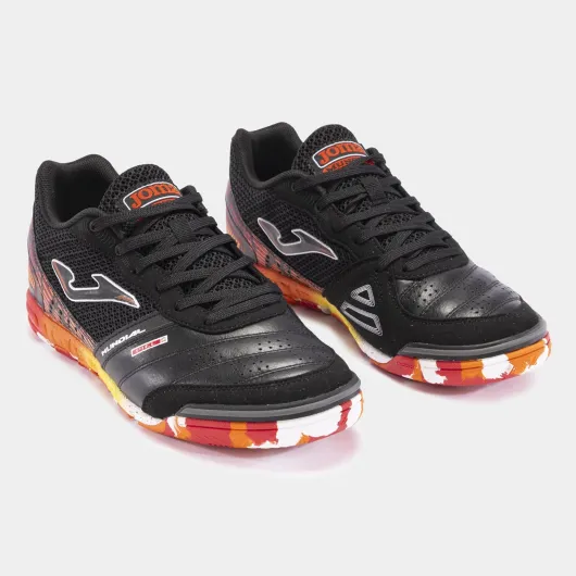 Joma Mundial 2401 Indoor Chaussures de Football à 5 Hommes, Noir, 45 EU