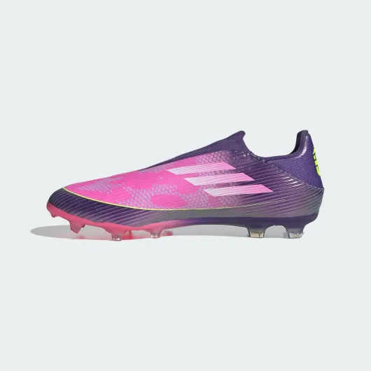 Unisex Chaussure de Football sans Lacets F50 League Terrain Souple