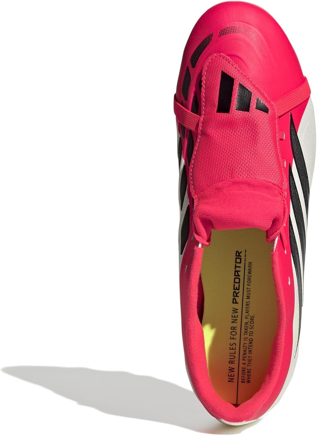 Unisex Chaussure de Football Languette Rabattable Predator Club Terrain Souple/Multi-Surfaces 39 1/3 EU Lucid Red Core Black Ftwr White