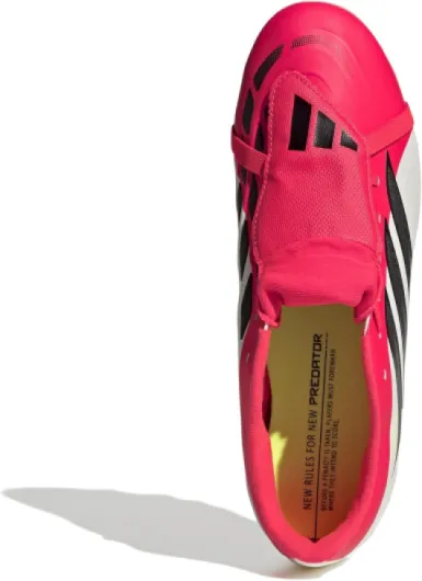 Unisex Chaussure de Football Languette Rabattable Predator Club Terrain Souple/Multi-Surfaces 39 1/3 EU Lucid Red Core Black Ftwr White