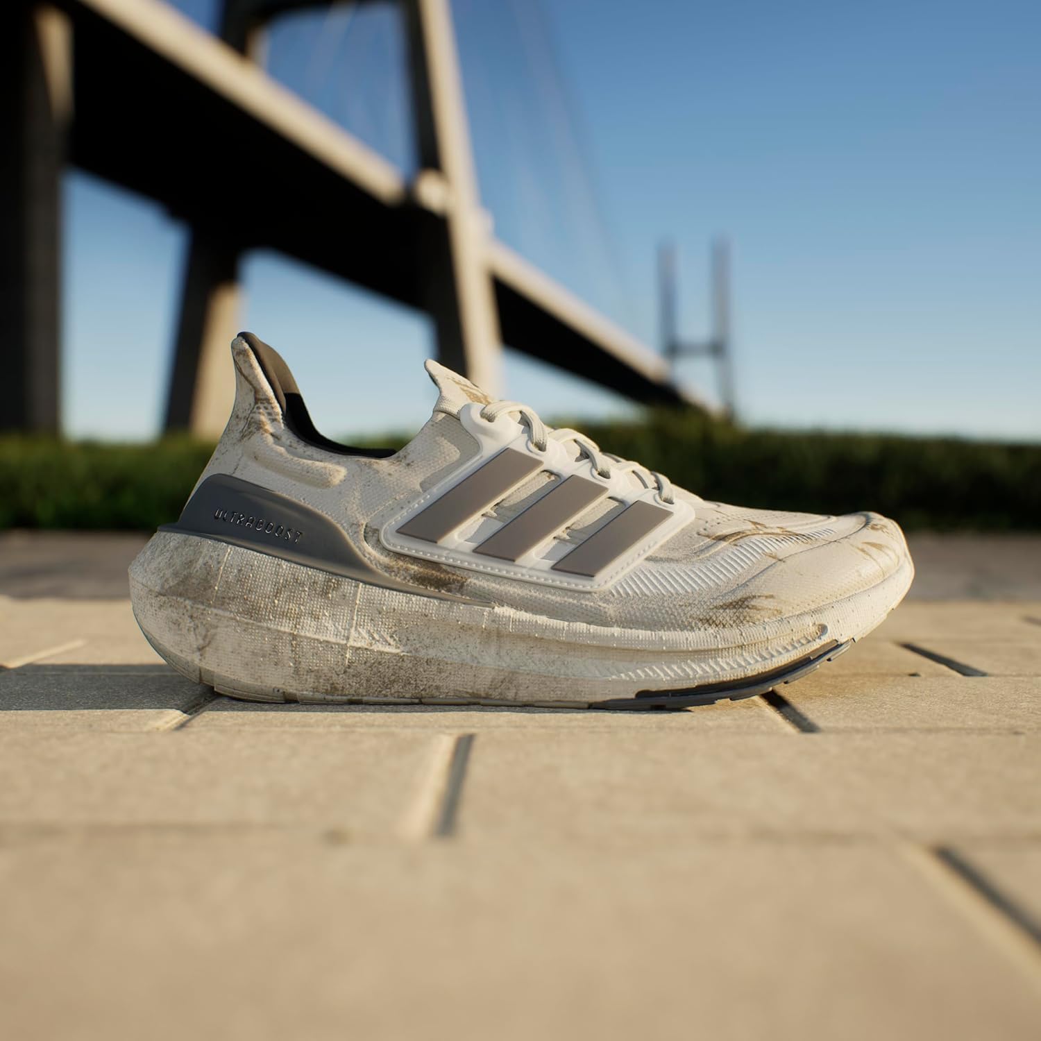 Ultraboost Light - Chaussures Running Homme 42 2/3 EU Gris Mastic Gris Gris Orbite