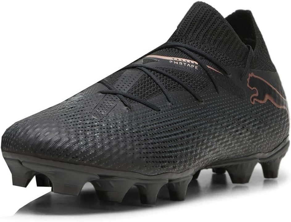 Chaussures de Football Rose Homme Future 7 Pro FG/AG 42.5 EU Puma Noir Rose Cuivré